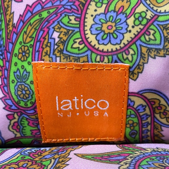 Vintage Latico Tan Leather multi compartment long wallet - Picture 2 of 16